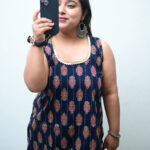 Aarvi fancy short kurti cotton floral design